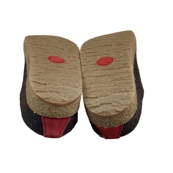 Haflinger Kris Wool Clogs Gray - Like New - Picture 11 of 14